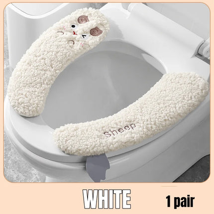 Cozy Plush Warm Toilet Seat Cover