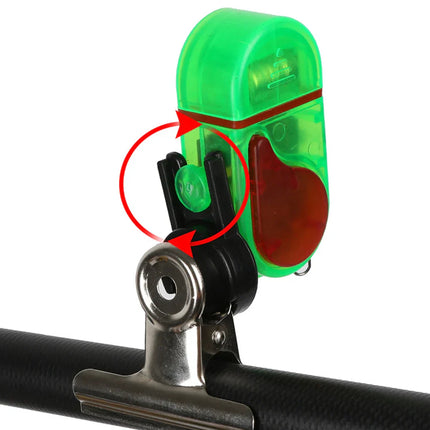 High-Sensitivity LED Night Clip-On Fishing Alarm