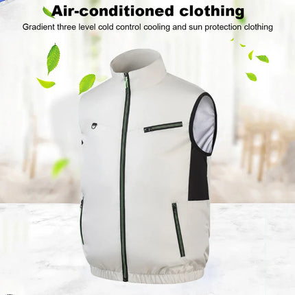 Ultra Breeze Built-In Fan Lightweight Summer Cooling Vest