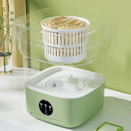 Compact Folding Ultrasonic Travel Laundry Washing Machine