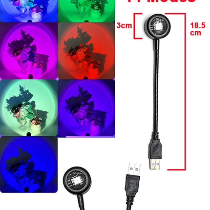 Mini USB Sunset Night Lamp