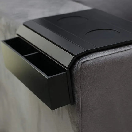 Minimalist Bamboo Sofa Armrest Organizer