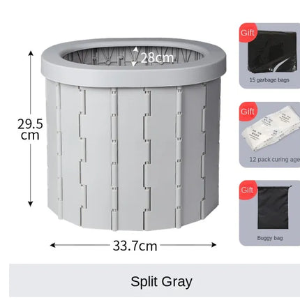 Comfy Travel Foldable Camping Toilet