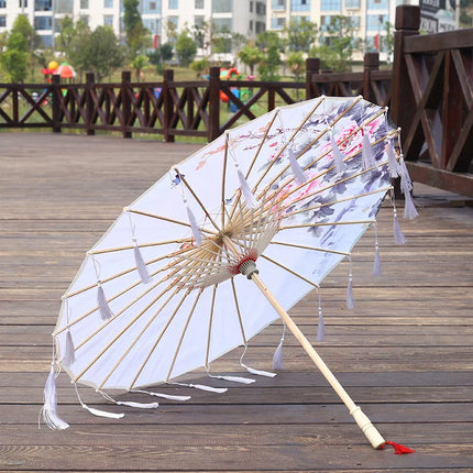 Bamboo Handmade Vintage Paper Umbrella