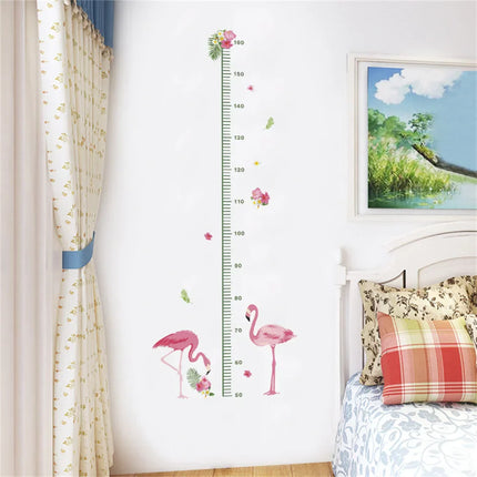 Animal Theme Kids Height Measurement Wall Sticker