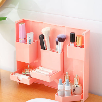 Foldable Stationary Makeup Storage Box