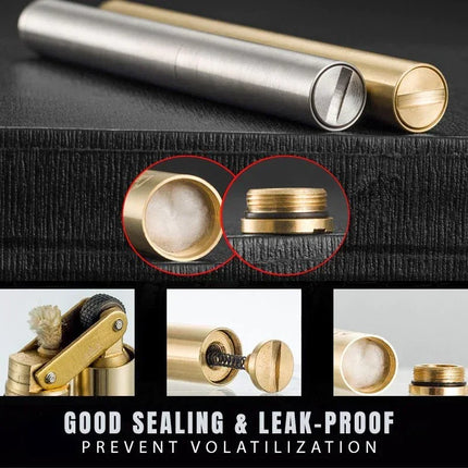 Mini Nunchaku Retro Windproof Kerosene Flame Lighter