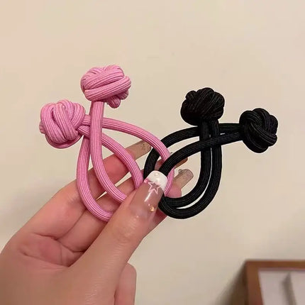 Minimal Knot Elastic Hair Tie Maker Tool