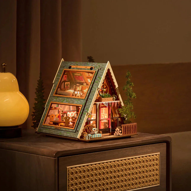 Woodland Dream Miniature Cabin DIY Craft Kit