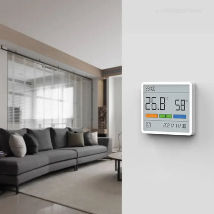 All-in-One Indoor Humidity Meter Clock Digital Thermometer