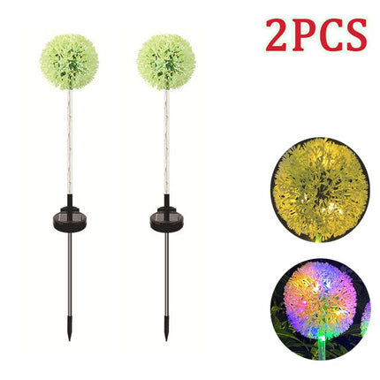 Garden Glow Solar-Powered Dandelion Lights