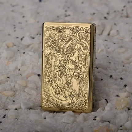 Timeless Heavy-Duty Flip-Open Flame Lighter