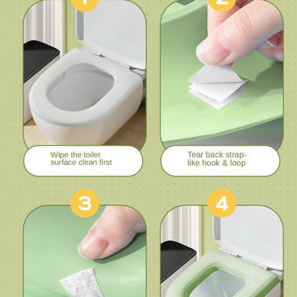 Waterproof Soft Toilet Seat Cover Lifter