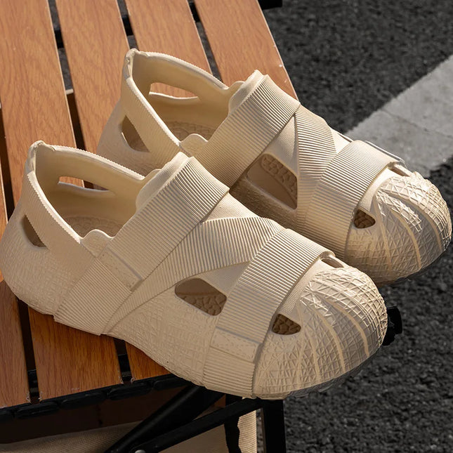 Criss Cross Anti-slip Outdoor Beach Slippers