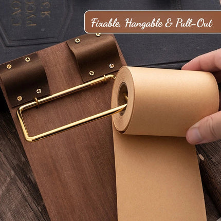 Roll-Note Wooden Clipboard