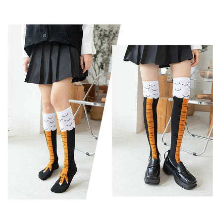 Chicken Leg Funny Socks