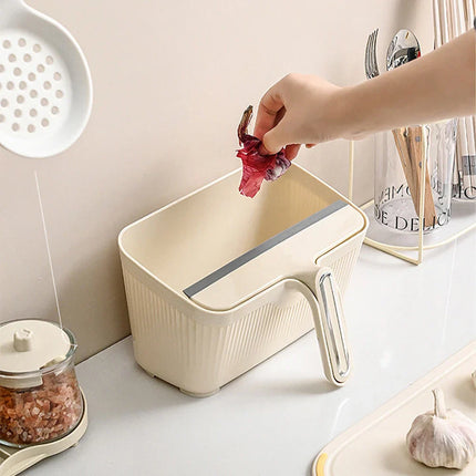 Mini Desktop Trash Scraper Bin