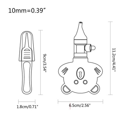 Newborn Baby Easy Breathe Nose Vacuum Cleaner