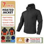 7 Area Jacket Black / M