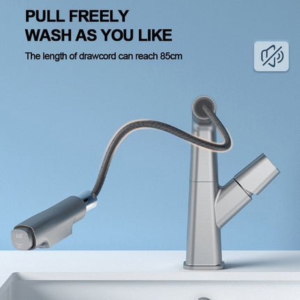 Futuristic Rotating European Pull Out Faucet