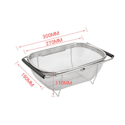Over The Sink Telescopic Dish Rack