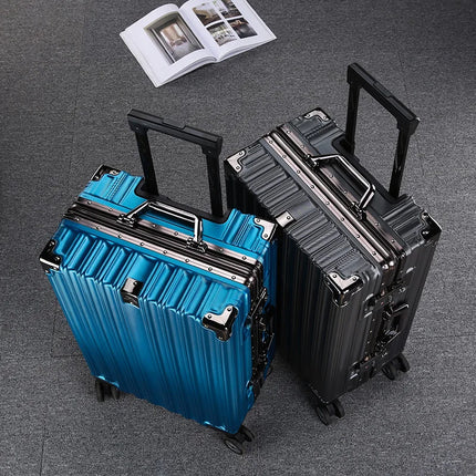 Aluminum Durable Frame Rolling Travel Suitcase