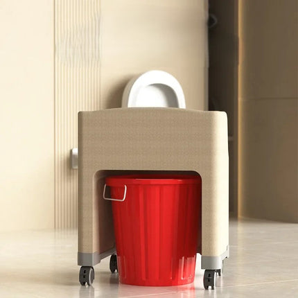 Heavy-Duty Portable Potty Seat Toilet Chair
