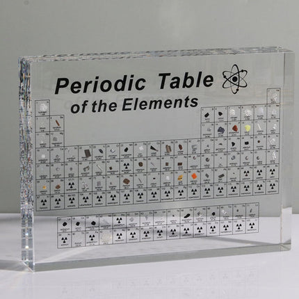 Educational Acrylic Science Periodic Table Decor