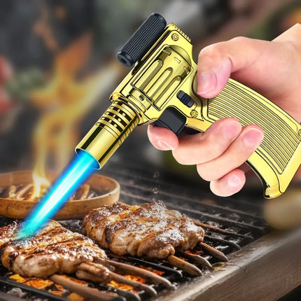 Inferno Strike Metal Windproof Laser Torch Lighter