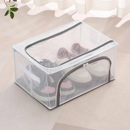 Foldable Stackable Shoe Storage Organizer