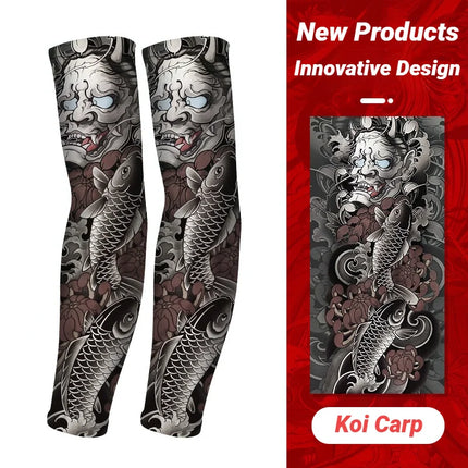 Sun Protection Long Arm Tattoo Sleeves