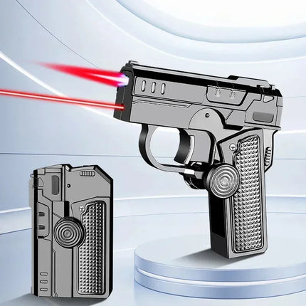 Foldable Dual-Form Gun-Shaped Windproof Lighter
