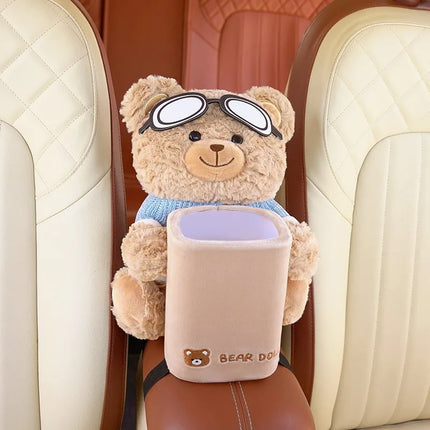 Little Buddy Bear Car Armrest Tissue Holder