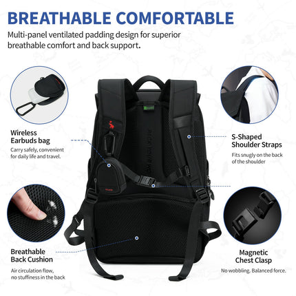 OIWAS Weight Reduction Function 16” Laptop Backpack