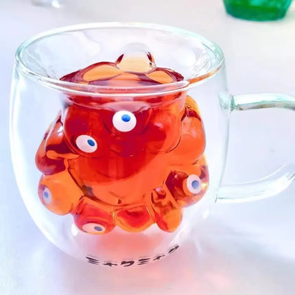 Crazy Eyes Monster Glass Mug