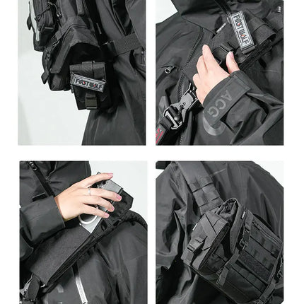 Snap-Release Chest Phone Carrier