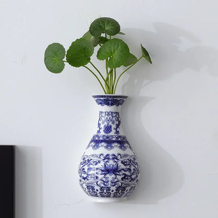 Vasello Blue Decorative Wall Mounted Vase