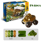 184pcs Armygreen