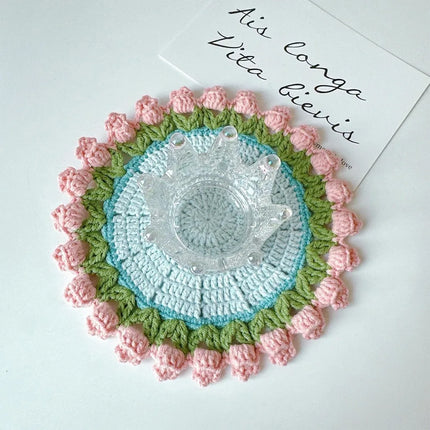 Handcrafted Convertible Yarn Rose Bouquet