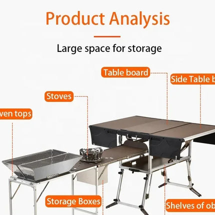 Ultimate Camping Foldable Kitchen Station