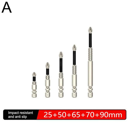 Magnetic Anti-Slip Screwdriver Bit Set