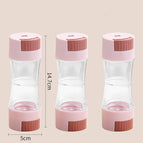 Three pink