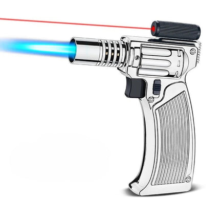 Inferno Strike Metal Windproof Laser Torch Lighter