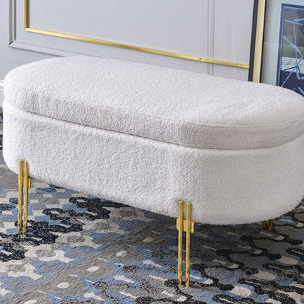 Luxury Storage Organizer Ottoman