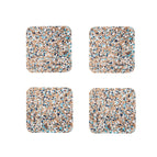 4Pcs Blue 10CM
