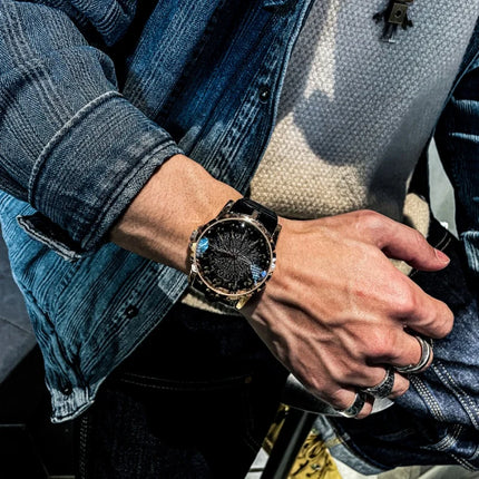 Elite Skeleton Star Inspired Watch
