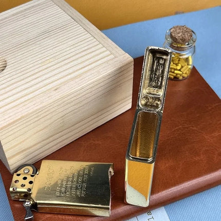 Timeless Heavy-Duty Flip-Open Flame Lighter
