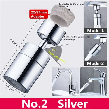 360° Flow Anti-Splash Faucet Extender
