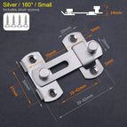 Silver Small Flat