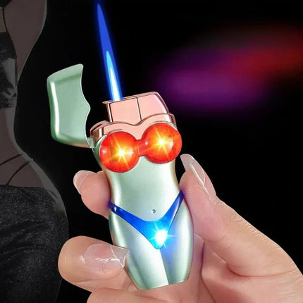 Bikini Style Windproof Jet Torch Lighter